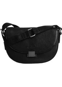 Umh&auml;ngetasche MARGELISCH "Codo 1", Damen, Gr. B/H/T: 25cm x 17cm x 6cm onesize, schwarz, Leder, Taschen Umh&auml;ngetasche, aus LWG zertifiziertem Leder