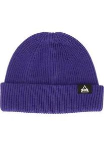 Beanie SOS "Rogla", Damen, lila, 51% Viskose, 27% Polyester, 22% Nylon, unifarben, M&uuml;tzen Beanie, mit kuscheligem Tragekomfort