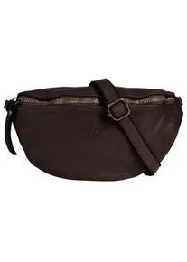 Umh&auml;ngetasche Samantha Look, Damen, Gr. B/H/T: 23cm x 12cm x 6cm onesize, braun, Leder, vintage, Taschen Umh&auml;ngetasche, echt Leder, Made in Italy