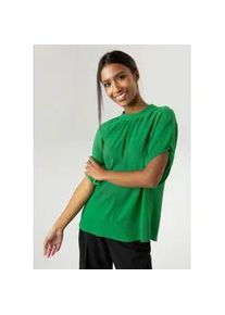 Schlupfbluse Aniston SELECTED, Damen, Gr. 38, gr&uuml;n, Cr&ecirc;pe, Obermaterial: 97% Polyester, 3% Elasthan, unifarben, Basic, weit h&uuml;ftbedeckend, Blusen Schlupfbluse, in extra weiter Form