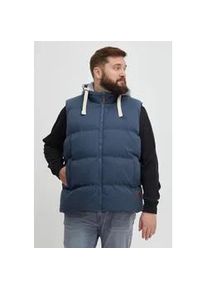 Kurzweste Blend "BHJens Big & Tall", Herren, Gr. 4XL, blau (marineblaus), 80% Polyester, 20% Baumwolle, regular fit normal, Westen, Stilvolle Steppweste in gro&szlig;en Gr&ouml;&szlig;en