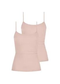 Unterhemd Mey "Superfine Organic", Damen, Gr. 36, N-Gr, beige (baily), Single Jersey, Obermaterial: 92% Baumwolle, 8% Elasthan, unifarben, figurbetont, Rundhals, Unterhemden Unterhemd, feine Tr&auml;ger, Baumwollmischung, Single Jersey, atmungsaktiv