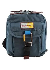 Schultertasche DISCOVERY "Icon", Damen, Gr. B/H/T: 18cm x 21cm x 8cm, blau, unifarben, Taschen Schultertasche, mit einem Fassungsverm&ouml;gen von 3 Litern