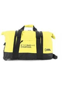 Umh&auml;ngetasche National Geographic "Pathway", Damen, Gr. B/H/T: 29cm x 59cm, gelb, Kunstfaser, Taschen Umh&auml;ngetasche, in zusammenfaltbarem Design