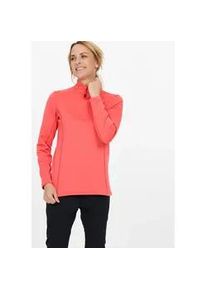 Langarmshirt WHISTLER "Juice", Damen, Gr. 42, orange (koralle), 98% Polyester, 2% Elasthan, unifarben, normal, Shirts Langarmshirt, mit praktischer Quick Dry-Funktion