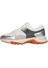 Sneaker N91 "Style Choice W LM Damensneaker", Damen, Gr. 38, wei&szlig;, Leder und Textil, Schuhe Sneaker, Turnschuh Leder handgefertigt, sportlicher Freizeitschuh Damen