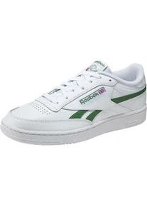 Sneaker Reebok CLASSIC "Club C Revenge", Damen, Gr. 37,5, gr&uuml;n (wei&szlig;, gr&uuml;n), Leder, Schuhe Sneaker