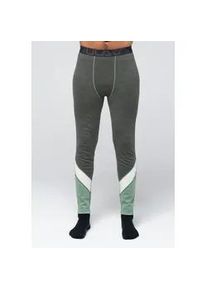 Stoffhose BULA, Herren, Gr. S, US-Gr&ouml;&szlig;en, gr&uuml;n, 50% Wolle, 50% Viskose, mehrfarbig, Hosen Funktionsunterhose Tight Lange Unterhose, mit bequemem Dehnbund