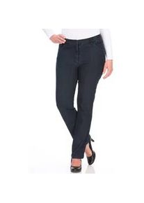 Stretch-Jeans KjBRAND "Betty CS Denim Stretch", Damen, Gr. 46, N-Gr, blau (dunkelblau), Denim/Jeans, Obermaterial: 85% Baumwolle, 13% Polyester, 2% Elasthan, unifarben, lang, Jeans, mit Stretch