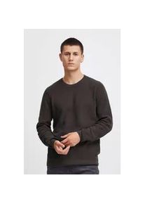 Strickpullover Blend "BHCodford", Damen, Gr. XXL, phantom grau, Feinstrick, 100% Baumwolle, unifarben, regular fit normal, Rundhals, eng, Pullover Strickpullover, Stilvoller Feinstrick-Pullover mit Rundhalsausschnitt