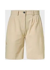 Sch&ouml;ffel Bermudas SCH&Ouml;FFEL "Shorts Annecy L", Damen, Gr. 46, Normalgr&ouml;&szlig;en, braun (4160, braun), Oberstoff : 87% Polyester 13% Elasthan, Hosen Bermudas
