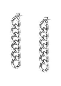Paar Ohrstecker Firetti "Schmuck Geschenk Ohrschmuck Chain", silber (edelstahlfarben), Ohrringe, Damen, Edelstahl
