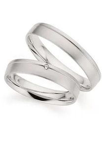 Phoenix Trauring PH&Ouml;NIX "Schmuck Geschenk Silber 925 Trauring Ehering LIEBE versch. Varianten" Gr. 62, silber (silberfarben), Fingerringe, Damen, 62, ohne Brillant, Silber 925 (Sterlingsilber), 4mm, Trauring, Made in Germany - wahlweise mit oder ohne Brillant