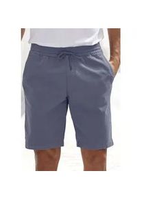 Shorts John Devin "Bermuda", Herren, Gr. M (48/50), N-Gr, blau (graublau), Web, Obermaterial: 97% Baumwolle, 3% Elasthan, unifarben, regular fit kurz, Hosen Shorts, kurze Hose aus elastischer Baumwoll-Qualit&auml;t