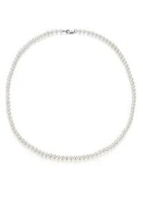 Perlenkette Firetti "Schmuck Geschenk Halsschmuck Halskette Perle" Gr. 4, bunt (silberfarben, wei&szlig;), Halsketten, Damen, 4 (50), Perlen Silber 925 (Sterlingsilber), L: 50, Perlen, Silber 925 (Sterlingsilber), Perlenkette, Made in Germany - mit S&uuml;&szlig;wasserzuchtperle