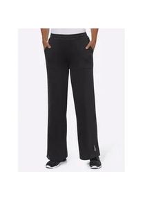 Trainingshose Catamaran, Damen, Gr. 52/54, Normalgr&ouml;&szlig;en, schwarz, 100% Polyester, unifarben, lang, Hosen Trainingshose