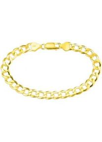 Armband Bruno Banani "Schmuck Geschenk Silber 925 Armschmuck Armkette Panzerkette" Gr. 19, gold (gelbgoldfarben), Armb&auml;nder, Herren, 19, Silber 925 (Sterlingsilber), Armband