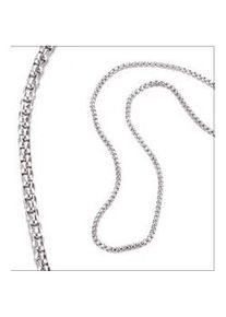 Edelstahlkette Firetti "Schmuck Geschenk Venezianerkettengliederung, 2,5 mm breit" Gr. 50, silber (edelstahlfarben), Halsketten, Damen, 50, Edelstahl, B: 2,5mm, Edelstahlkette, B:2,5mm