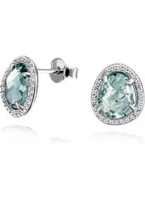 Paar Ohrstecker Goldmaid, silber (silberfarben), Ohrringe, Damen, Silber 925 (Sterlingsilber)