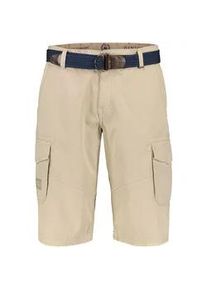 Bermudas Lerros "Cargobermuda mit G&uuml;rtel", Herren, Gr. 5XL, beige (light dune beig), 100% Baumwolle, Hosen Bermudas