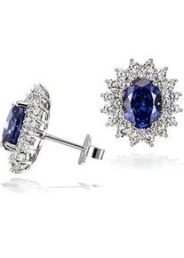 Paar Ohrstecker Goldmaid, silber (silberfarben), Ohrringe, Damen, Silber 925 (Sterlingsilber)