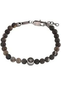 Armband s.Oliver "2034934", grau, Armb&auml;nder, Herren, 22cm, Edelstahl, Armband