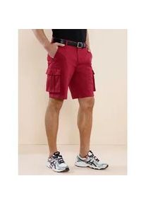 Classic Dog Bermudas CLASSIC, Herren, Gr. 62, Normalgr&ouml;&szlig;en, rot (kirsche), 98% Baumwolle, 2% Elasthan, unifarben, kurz, Hosen Bermudas