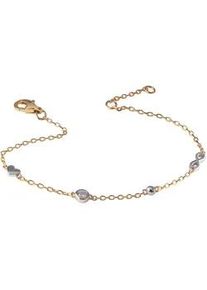 Armband Firetti "Schmuck Geschenk Silber 925 Armschmuck Armkette Herz Infinity", gelb (gelbgoldfarben, silberfarben, kristallwei&szlig;, kristallwei&szlig;), Armb&auml;nder, Damen, 19cm, Silber 925 (Sterlingsilber), Armband, mit Zirkonia (synth.)