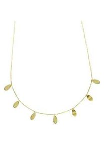 Goldkette Firetti "Schmuck Geschenk Gold 375 Halsschmuck Halskette Goldkette Ankerkette", gold (gelbgoldfarben), Halsketten, Damen, Gelbgold 375, L: 45 B: 1mm, Goldkette, Made in Germany, B:1mm