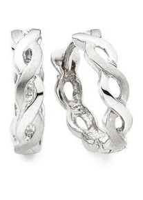 Paar Creolen Bruno Banani "Schmuck Geschenk Silber 925 Ohrschmuck Ohrringe", silber (silberfarben), Ohrringe, Damen, 14mm, Silber 925 (Sterlingsilber)