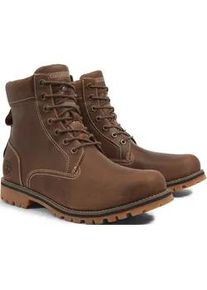 Schn&uuml;rboots Timberland "Rugged WP II 6in PT Bt", Herren, Gr. 41, braun, Nubukleder, Schuhe Schn&uuml;rboots, Winterstiefel, Schn&uuml;rstiefel, Winterschuhe, wasserdicht