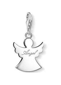 Charm-Einh&auml;nger Thomas Sabo "Schutzengel", silber (silberfarben), Charms, Damen, Silber 925 (recycelt)