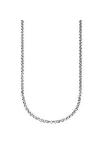 Edelstahlkette Firetti "Schmuck Geschenk in Erbskettengliederung, 2,4 mm breit" Gr. 50, silber (edelstahlfarben), Halsketten, Damen, 50, Edelstahl, B: 2,4mm, Edelstahlkette, Made in Germany, B:2,4mm