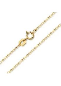 Goldkette Firetti "Schmuck Geschenk Gold 333 Flachankerkette, ca. 1,1 mm breit" Gr. 42, gold (gelbgoldfarben), Halsketten, Damen, 42, Gelbgold 333, B: 1,1mm, Goldkette, Made in Germany, B:1,1mm