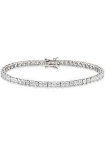 Armband Bruno Banani "Schmuck Geschenk Silber 925 Armschmuck Armkette Tennisarmband Silber" Gr. 19, bunt (silberfarben, wei&szlig;, kristallwei&szlig;), Armb&auml;nder, Damen, 19, Silber 925 (Sterlingsilber), Armband, mit Zirkonia (synth.)