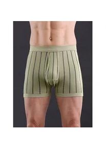 w&auml;schepur Schl&uuml;pfer W&Auml;SCHEPUR, Herren, Gr. 8, 2 Stk., gr&uuml;n (khaki, gestreift), 75% Baumwolle, 25% Polyester, Unterhosen