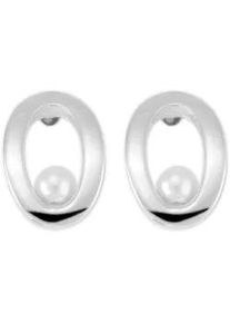Adelia&acute;s Paar Ohrh&auml;nger ADELIA ́S "Damen Ohrstecker aus 925 Sterling Silber und Perle", silber, Ohrringe, Damen, Damen, Silber 925 (Sterlingsilber)