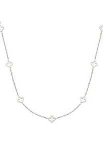 Kette ohne Anh&auml;nger CIAO BY Leonardo "Halskette Janna CIAO", silber (edelstahlfarben), Halsketten, Damen, Edelstahl, L: 47 B: 6mm, B:6mm