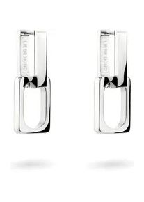 Paar Creolen Liebeskind Berlin "Schmuck Geschenk Edelstahl Ohrringe Big Link", silber (silberfarben), Ohrringe, Damen, 13mm, Edelstahl, Einh&auml;nger abnehmbar