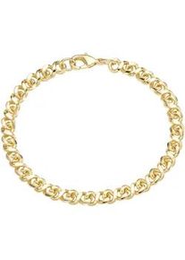 Armband Firetti "Schmuck Geschenk Armschmuck Armkette Achterkette", gold (gelbgoldfarben), Armb&auml;nder, Damen, 21cm, Messing, Armband, Made in Germany