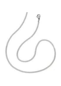 Panzerkette Firetti "Schmuck Geschenk Edelstahl Collierkette 2,0 mm breit" Gr. 45, silber (edelstahlfarben), Halsketten, Damen, 45, Edelstahl, B: 2mm, Panzerkette, B:2mm