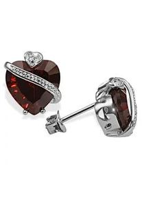 Paar Ohrstecker Goldmaid, silber (silberfarben), Ohrringe, Damen, Silber 925 (Sterlingsilber)