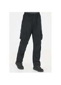 Softshellhose WHISTLER "Russet", Damen, Gr. 40, EURO-Gr&ouml;&szlig;en, schwarz, 90% Polyester, 10% Elasthan, unifarben, Hosen Softshellhose, im robusten und atmungsaktiven Cargo-Style