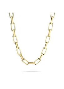 Gliederkette Liebeskind Berlin "Schmuck Geschenk Edelstahl Halskette Big Link", gelbgoldfarben, Halsketten, Damen, Edelstahl, L: 50 B: 7mm, Gliederkette, B:7mm