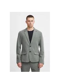 Sakko Blend "BHLangford", Herren, Gr. 50, pewter mix, 64% Viskose, 31% Polyester, 5% Elasthan, unifarben, regular fit taillenlang, eingesetzt, Sakkos Sakko, Klassisches Sakko mit Klappentaschen