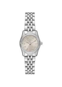 Michael Kors "LEXINGTON" Armbanduhr, Damenuhr, Edelstahlarmband, analog, Glassteine