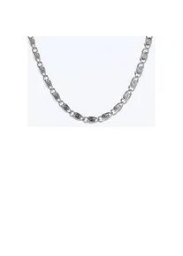 Edelstahlkette Firetti "Schmuck Geschenk S-Panzerkettengliederung, 3,45 mm breit, gl&auml;nzend" Gr. 45, silber (edelstahlfarben), Halsketten, Damen, 45, Edelstahl, B: 3,45mm, Edelstahlkette, Made in Germany, B:3,45mm