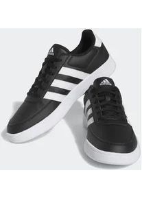 Sneaker Adidas SPORTSWEAR "BREAKNET 2.0", Herren, Gr. 44,5, schwarz-wei&szlig; (core schwarz, cloud wei&szlig;, cloud wei&szlig;), Synthetik, Schuhe Sneaker