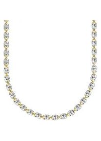 Kette ohne Anh&auml;nger Firetti "Schmuck Geschenk Silber 925 Halsschmuck Halskette Kugelkette" Gr. 45, gold (silberfarben, gelbgoldfarben), Halsketten, Damen, 45, Silber 925 (Sterlingsilber), B: 2,4mm, Made in Germany, B:2,4mm