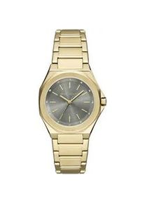 Giorgio Armani ARMANI EXCHANGE Armbanduhr, Damenuhr, Edelstahlarmband, analog, Glassteine